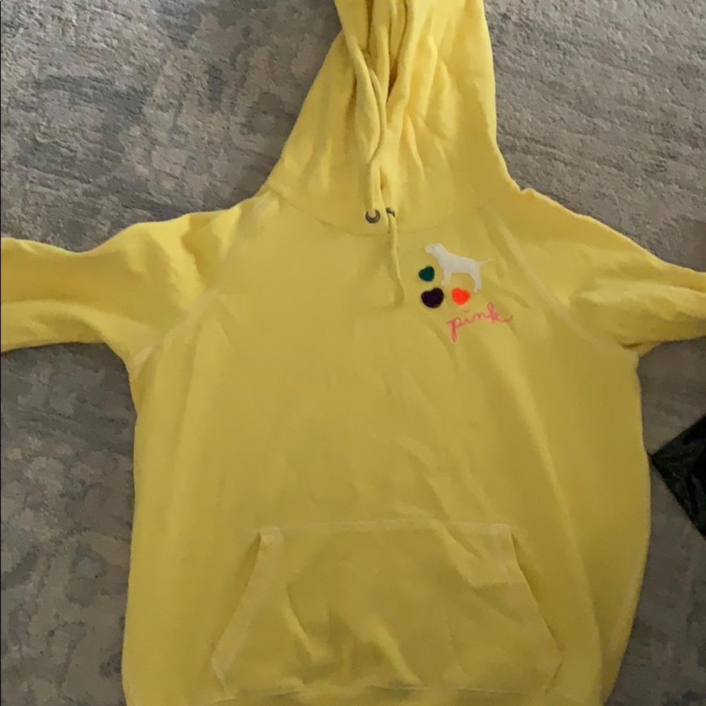 Pink hoodie